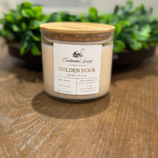 Golden Hour - Handmade Coco Apricot Wax Blend